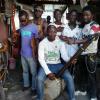 Selbstgebastelt: Die "Kids aus Morogoro" zu Besuch.