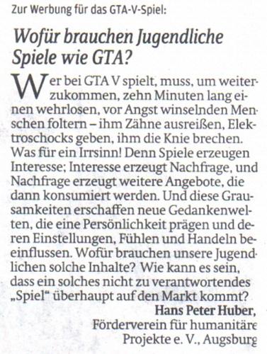 Jugendliche-Spiel-GTA-Leserbrief-Saechsische-Zeitung-05-06-10-2013-S-6-