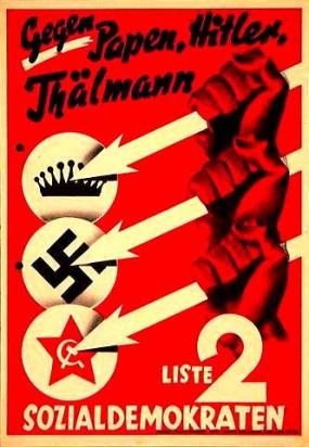 SPD-Poster von 1932
