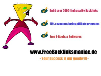 What is a backlink?Link back to us and get a backlink for free.