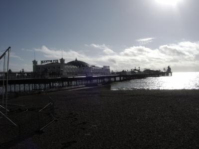 brigthon pier mit vergnügungspark
