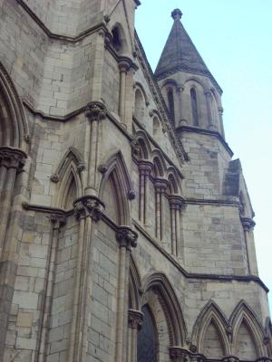 the minster - das wahrzeichen von york, eine riesige kirche