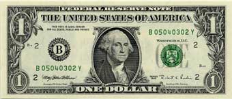 Dollar-vorne