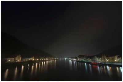 Neckar bei Nacht