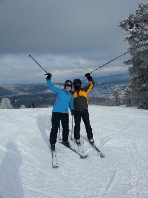 Abfahrtskifahren in Kongsberg