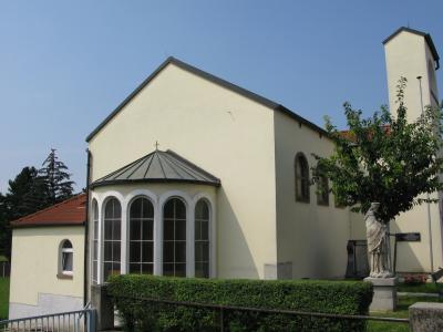 Die Kirche von Kledering 2008