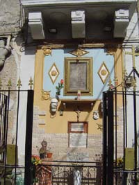 Strassenaltar in Palermo