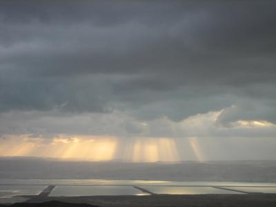 Suedliches Ende des Totes Meers
