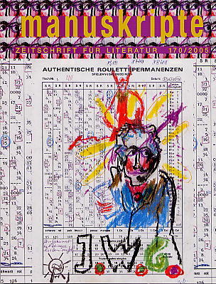 manuskripte 170 - titelbild wolfgang bauer manuskripte 170 - titelbild wolfgang bauer