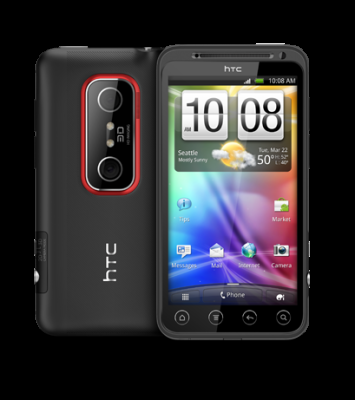 Das HTC Evo 3D ist das erste 3D-Handy des Handyherstellers aus Taiwan.