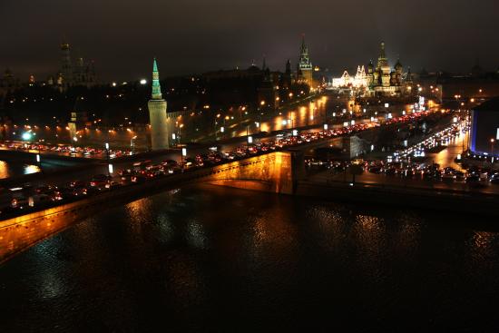 Moskwa und Roter Platz