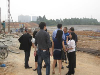 Sustainable Architecture and urbanisation nachhaltige Architektur in China Architekt Wolfgang Frey Baubeginn in der Low Carbon City Gangzhou