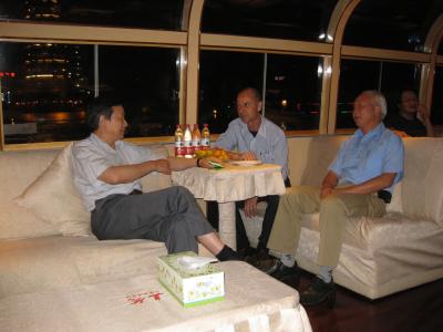 Nachhaltige Architektur und Ressourcen Optimierung Bauminister Qiu Baoxing und Architekt Wolfgang Frey