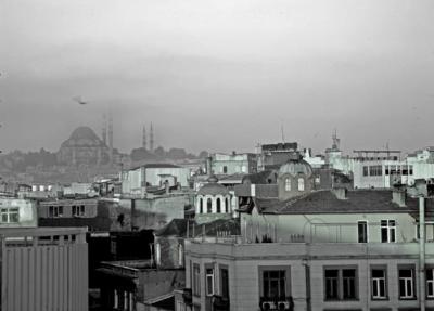 Noch ein Blick von der Dachterrasse in Tophane/Karaköy