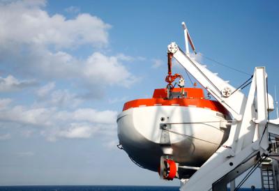 Ein Rettungsboot Ein Rettungsboot