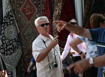 Wenn man jetzt noch wüsste, wohin... ein Tourist bei Beyazid