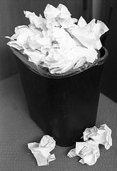 Overflowing-Waste-Paper-Basket