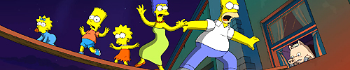 Die Simpsons: Maggie, Bart, Lisa, Marge, Homer und ... äh ... Spider-Pig