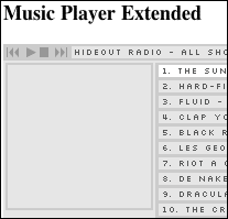 XSPF Web Music Player ist klein, einfach zu bedienen und bietet gnarly features!