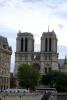 Unser erster Blick auf die Basilika "Notre Dame" in Paris