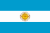 Landesflagge-Argentinien