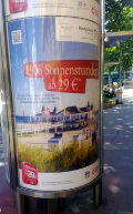 Usedom-Plakat am Elterleinplatz