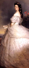 Kaiserin Elisabeth, Gemälde von Franz Xaver Winterhalter