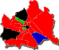 Bezirksvertretungswahlen Wien: Ergebnis 2015