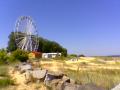 Riesenrad am Strand in Freest