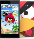 Jolla Phone mit der „Angry-Birds“ Other Half 