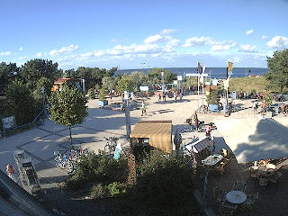 Strandvorplatz von Trassenheide