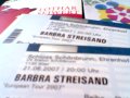 Karten für Barbra Streisand und andere Geschenke