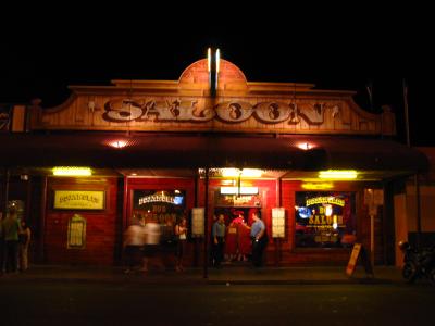 Night out in Alice Springs - Bojangles Saloon
