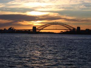 Sonnenuntergang-Sydney