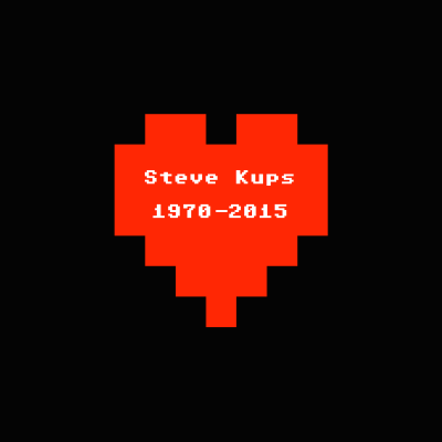 Steve Kups, 1970-2015.