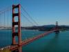 Meistfotografierte Sehenswürdigkeit der Welt: die Golde Gate Bridge in San Francisco.