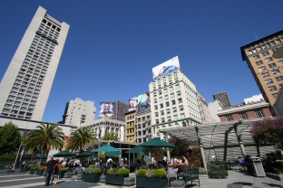 Union Square in San Francisco.