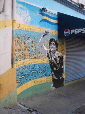 Maradona-mural