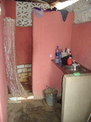 unser bad im freiwilligen camp