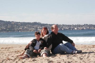Familie-am-Strand