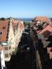 Blick auf die Zollernstraße und den Bodensee von einem Möbelhaus aus
