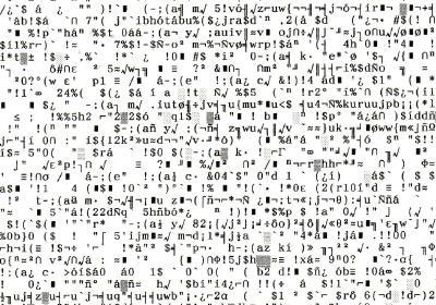 gibberish