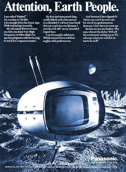 Der kleine 'außerirdische' Fernseher - Panasonic-TR-005