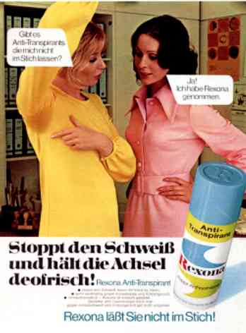 Rexona gibt's auch als Seife.