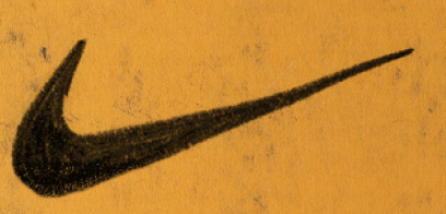 Swoosh-Entwurf 1971von Carolyn Davidson
