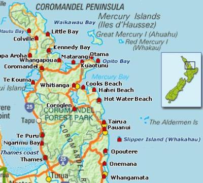 Coromandel-Map