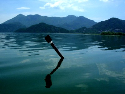 entering the shkader lake at virpazar (montenegro).