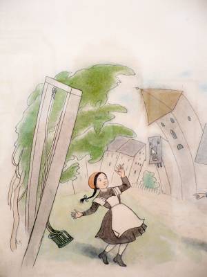 Ausstellung von Kinderbüchern des Haffstein Verlag, Burg Wissem, Troisdorf
