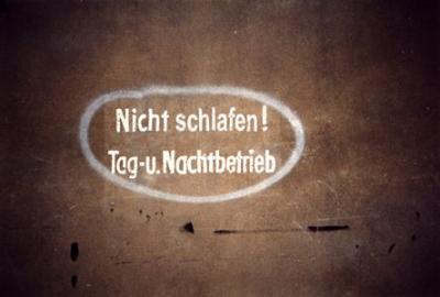 Nicht Schlafen. Nicht Schlafen.
