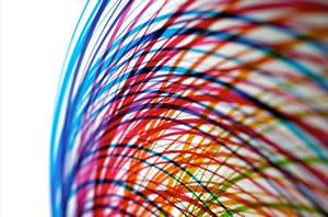 social networks visualisiert